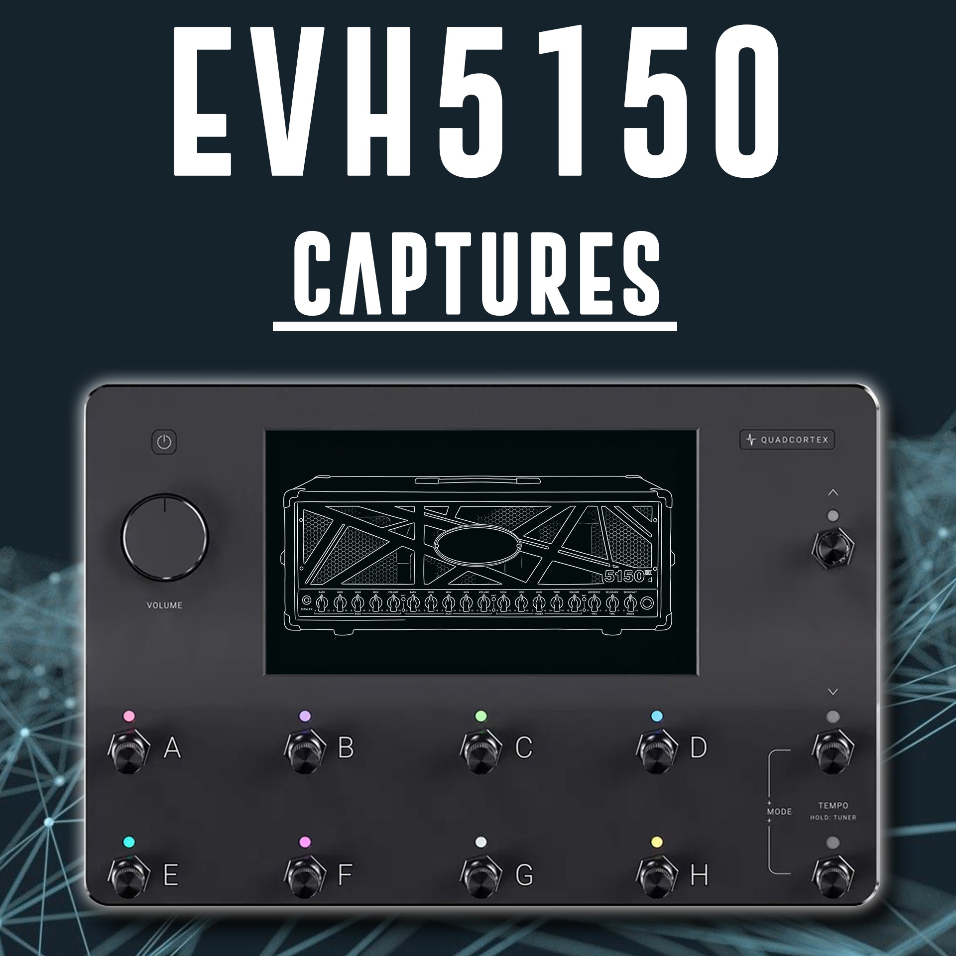 EVH 5150 III Black Stealth 100W - Captures