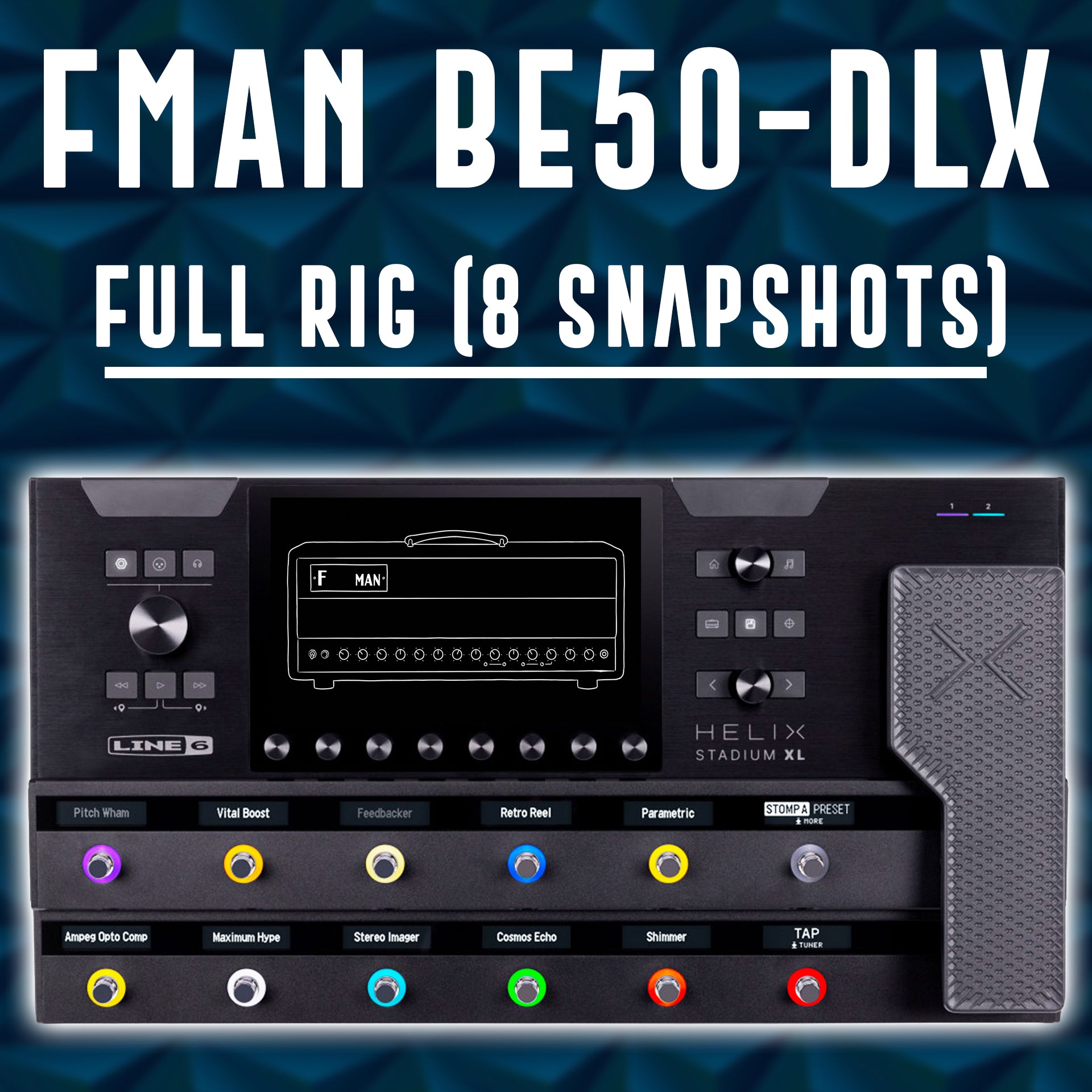Fman BE50 Deluxe - Full Rig (8 Snapshots)