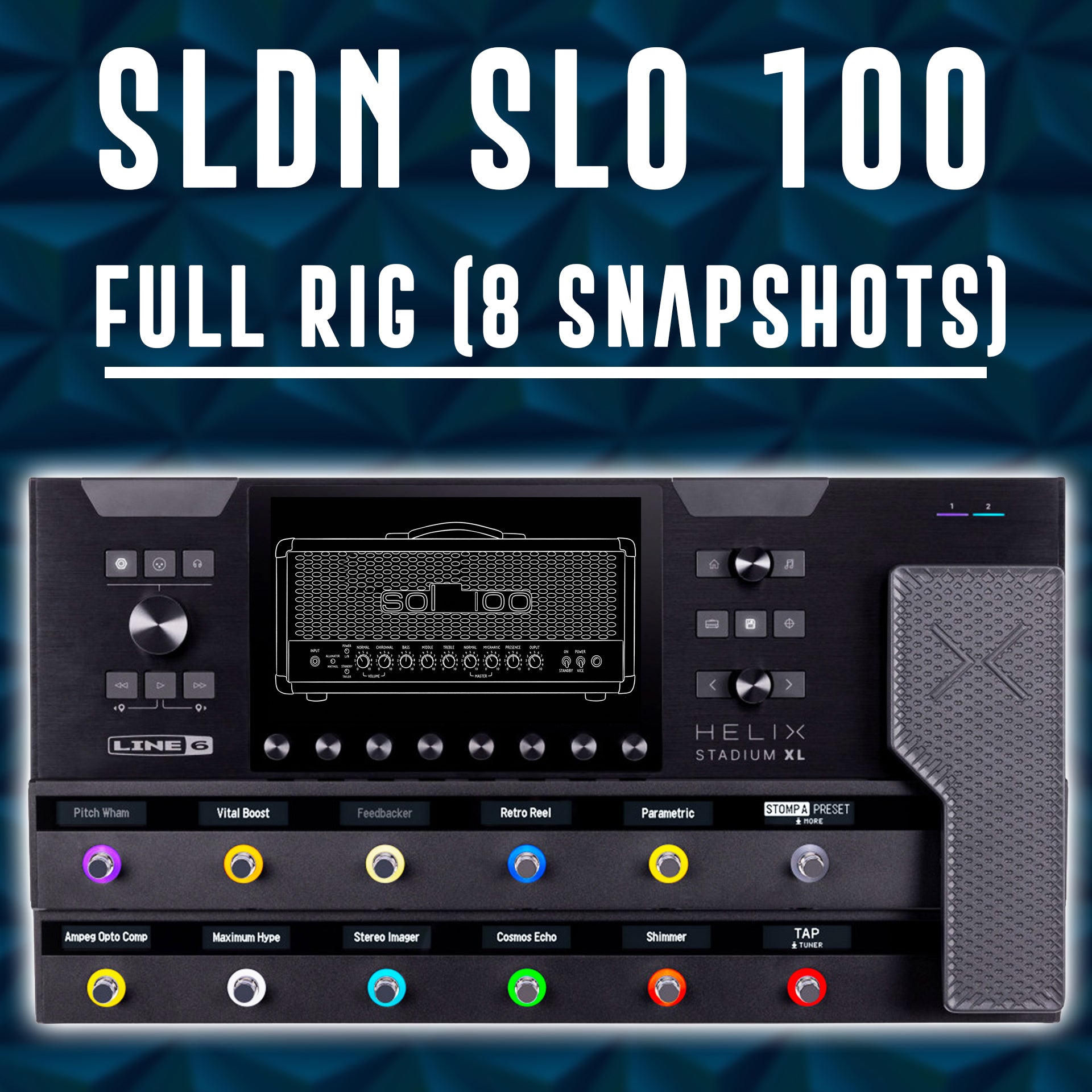 Sldn SLO 100 – Full Rig (8 Snapshots)