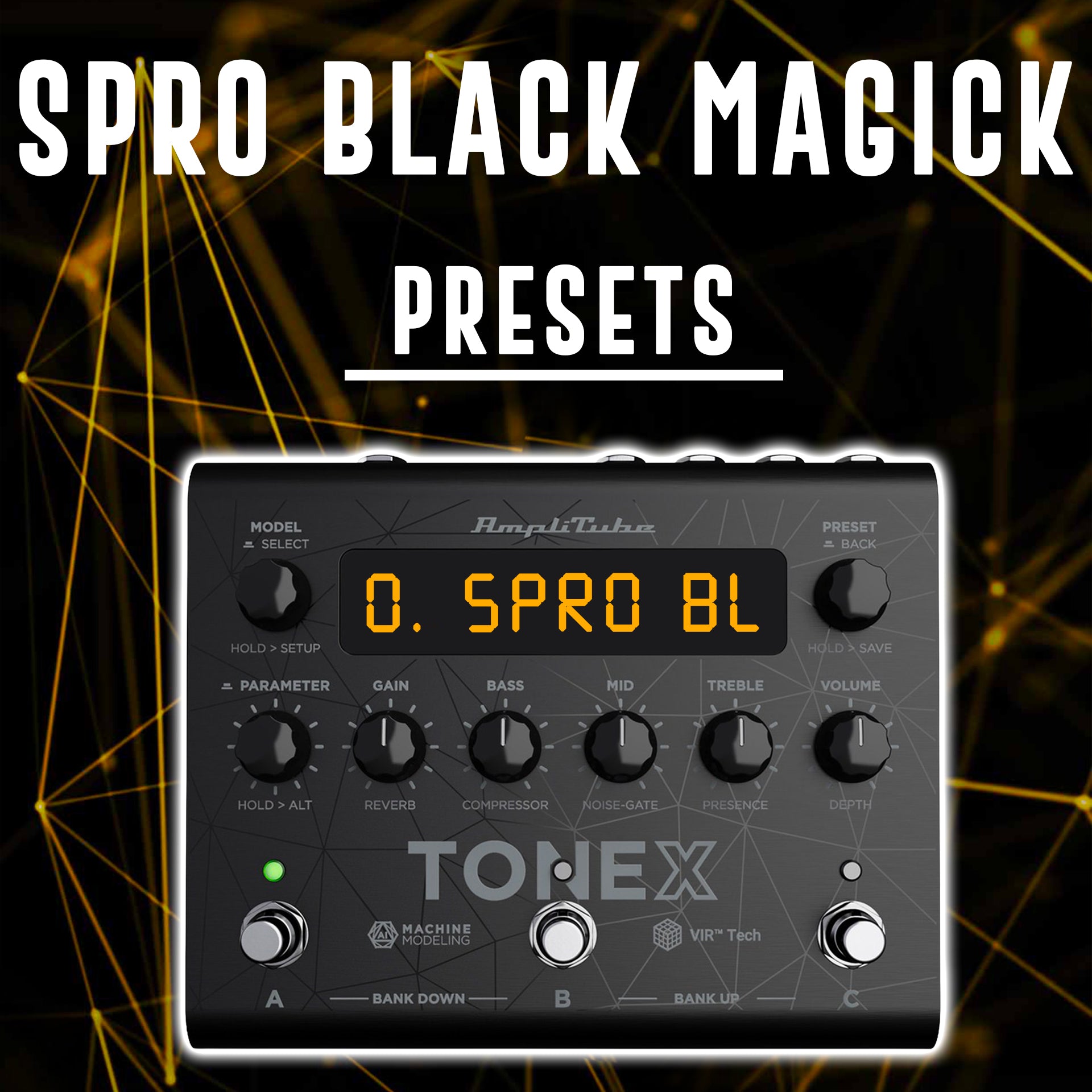 Spro 1696rt Black Magick - Presets