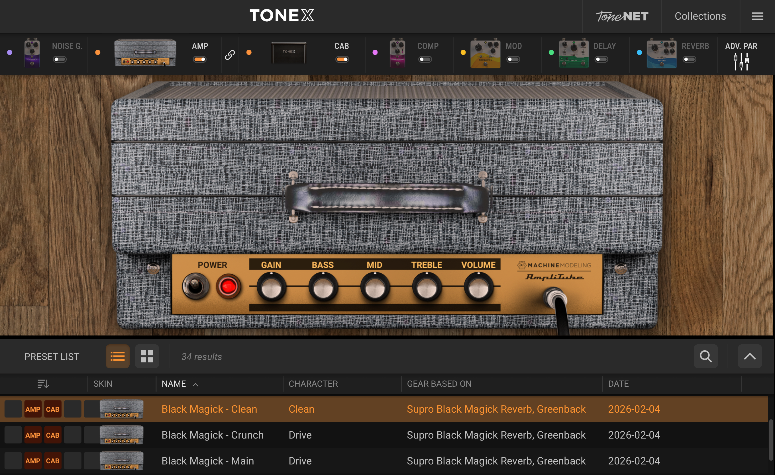 Spro 1696rt Black Magick - Tone Model